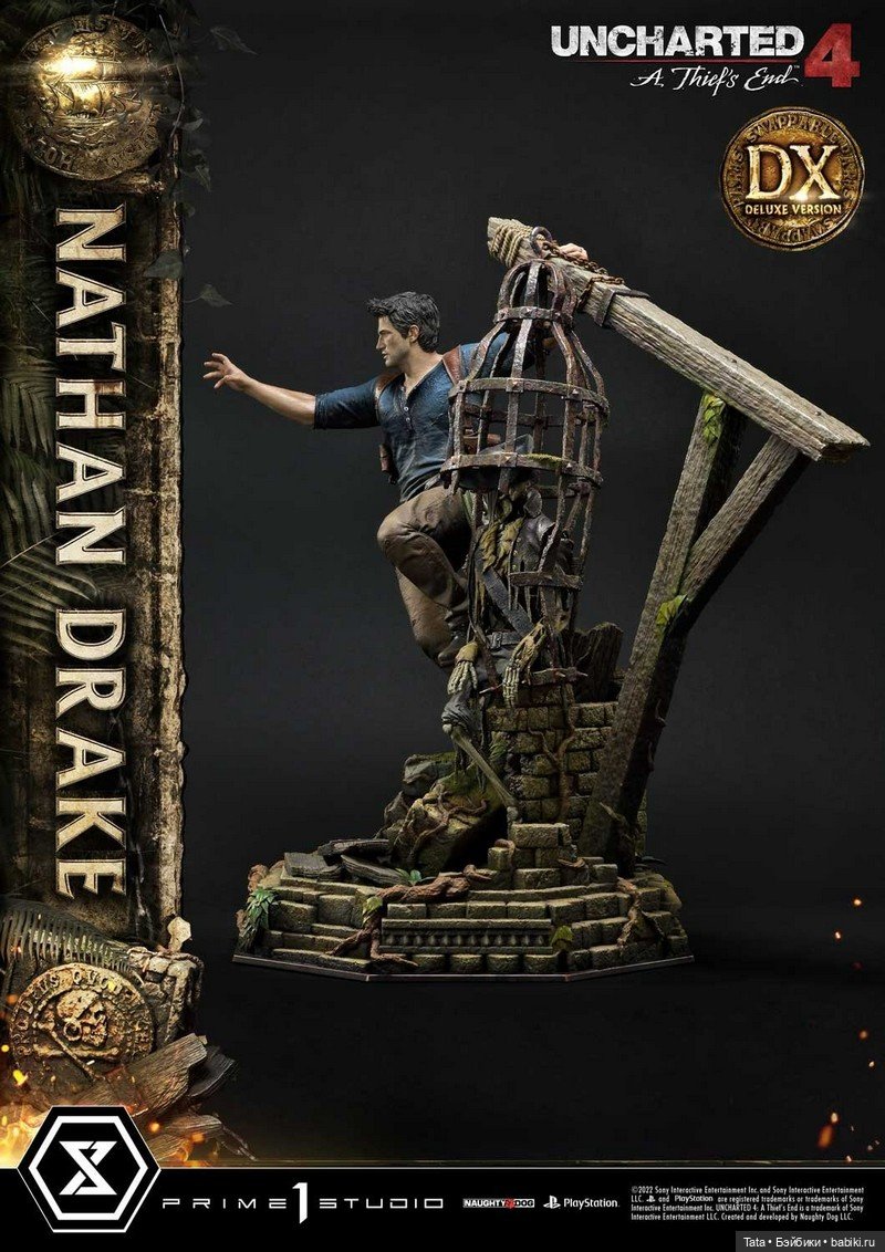 Prime 1 Studio - статуя Нейтана Дрейка в масштабе 1/4 (фото 7)