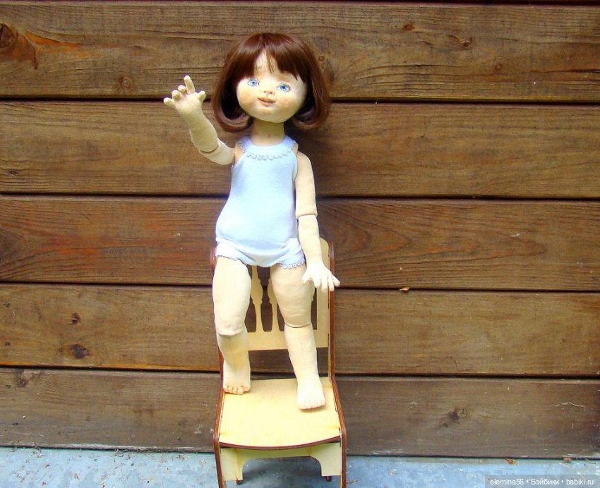 Подружки с характером — Авторские текстильные куклы: Вальдорфские (фото 9)