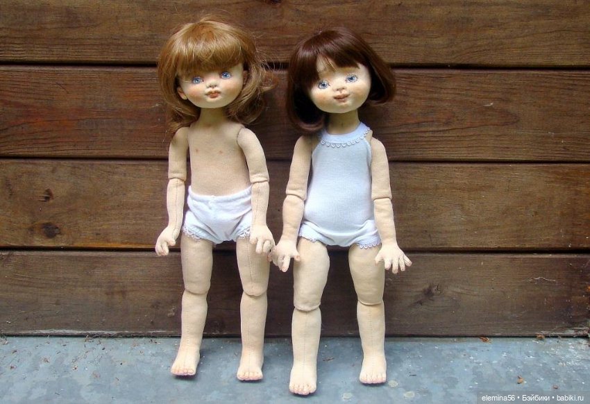 Подружки с характером — Авторские текстильные куклы: Вальдорфские