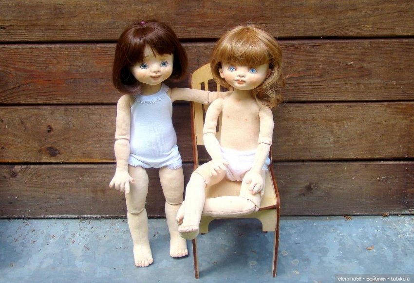 Подружки с характером — Авторские текстильные куклы: Вальдорфские (фото 6)