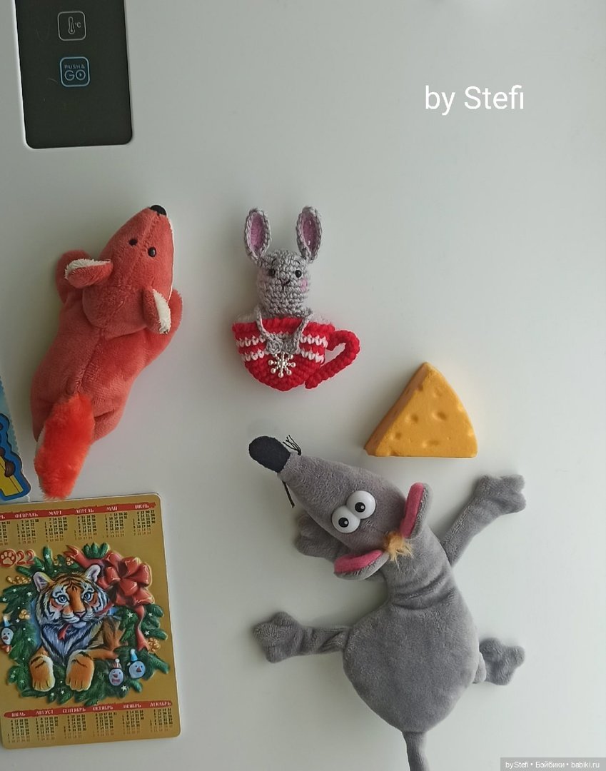 Кролик. Магнитик на холодильник (фото 5)