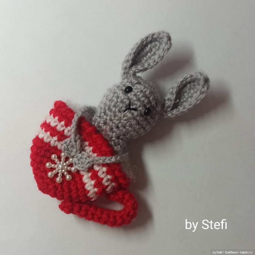 Кролик. Магнитик на холодильник (фото 8)