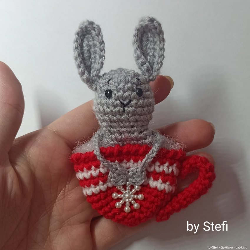 Кролик. Магнитик на холодильник (фото 7)