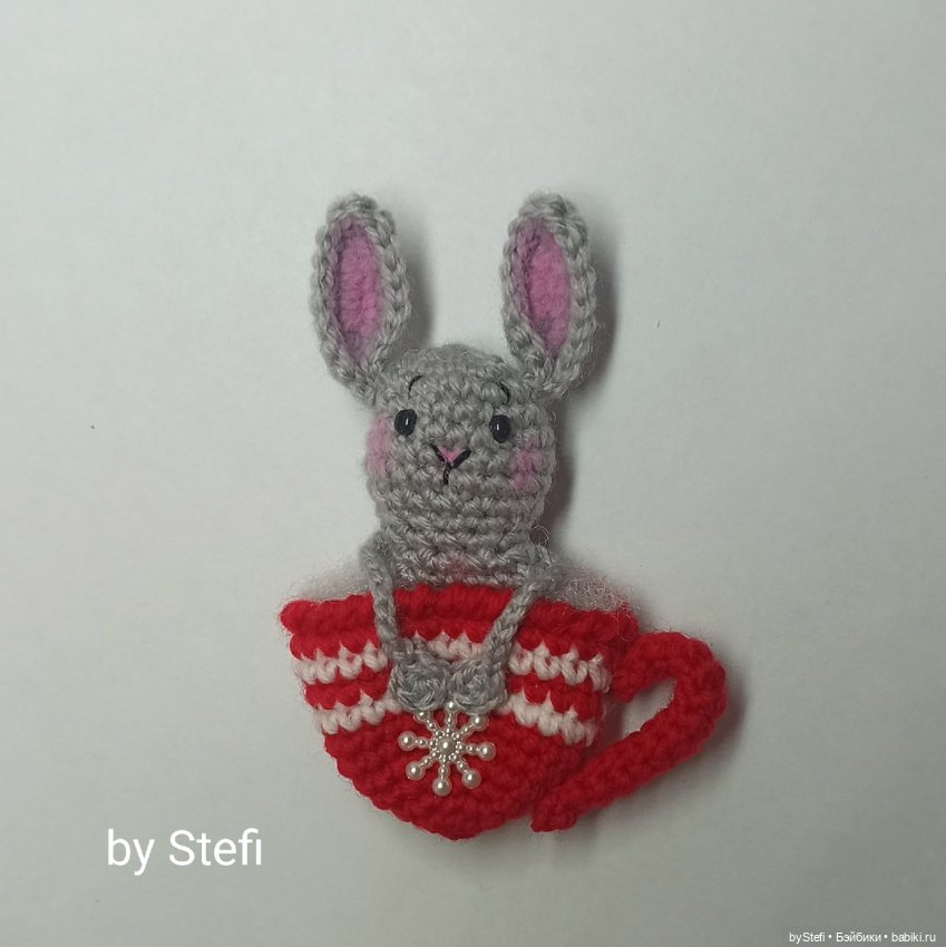 Кролик. Магнитик на холодильник (фото 2)