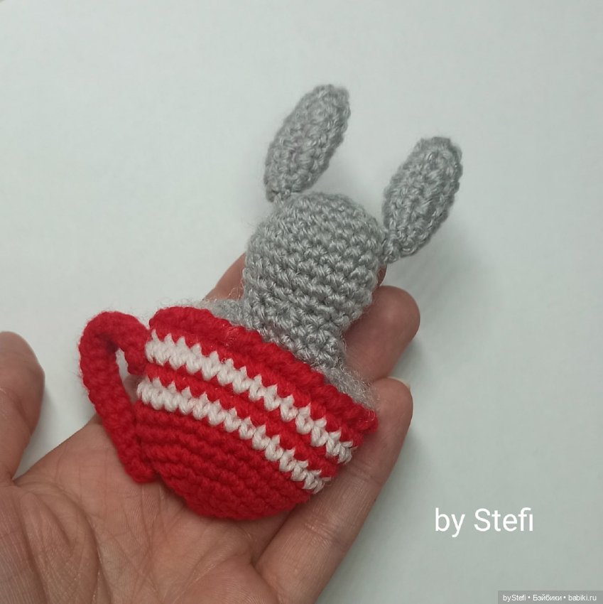 Кролик. Магнитик на холодильник (фото 3)