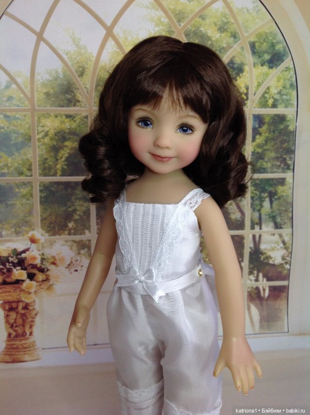 Нижний комплект в винтажном стиле для малышек Эффнер (фото 7)