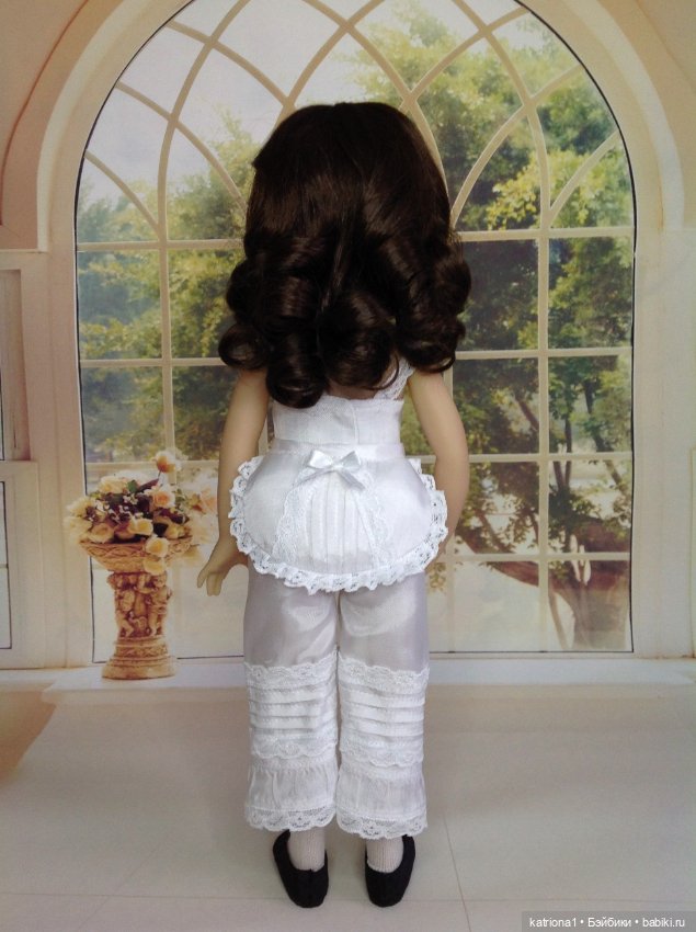 Нижний комплект в винтажном стиле для малышек Эффнер (фото 6)