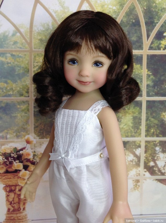 Нижний комплект в винтажном стиле для малышек Эффнер (фото 2)