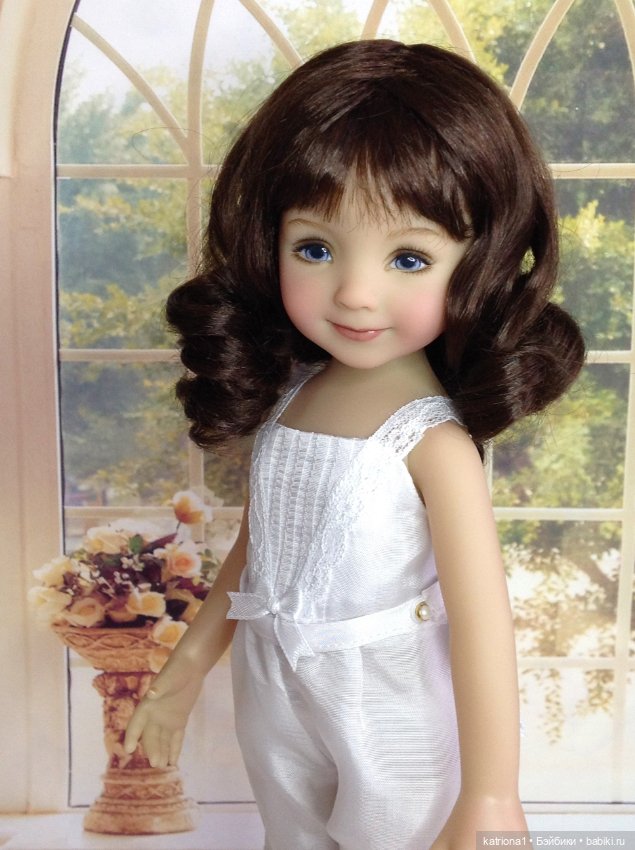 Нижний комплект в винтажном стиле для малышек Эффнер (фото 9)