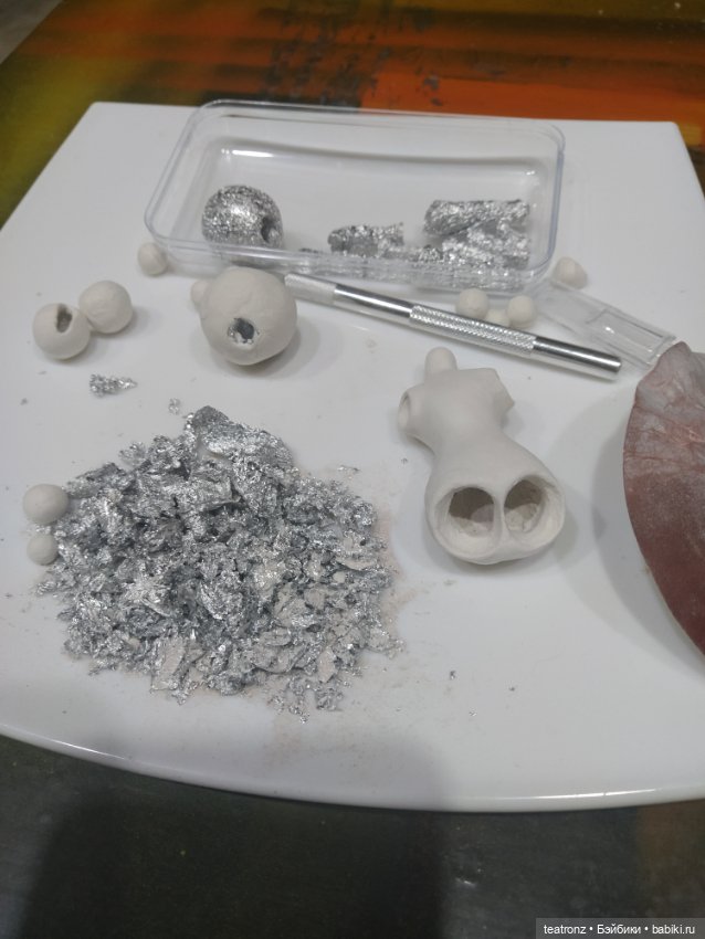 Процесс идёт — Авторские шарнирные куклы своими руками: лепка