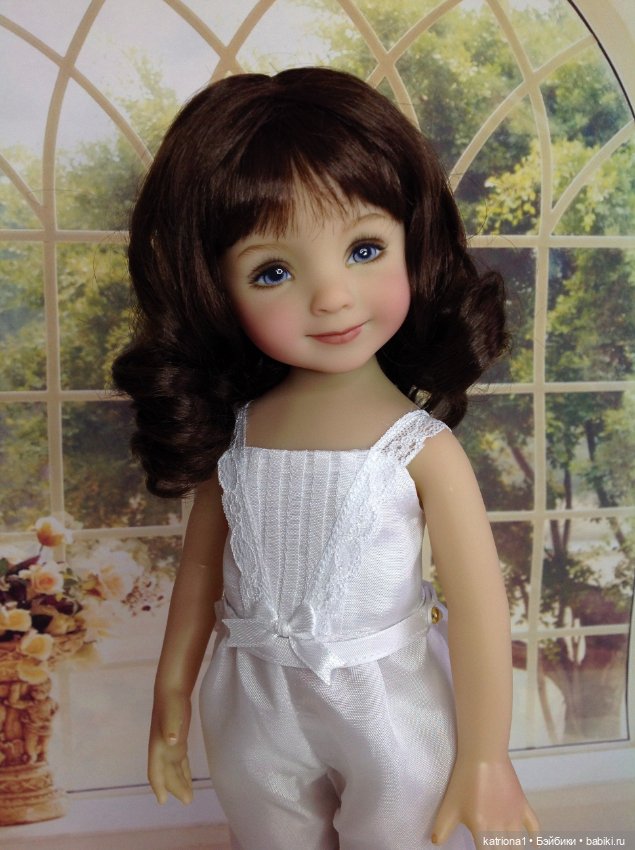 Нижний комплект в винтажном стиле для малышек Эффнер