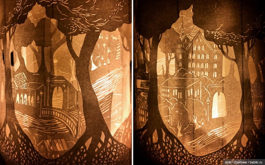 Бумажные замки от японской художницы Аюми Сибата (Ayumi Shibata)