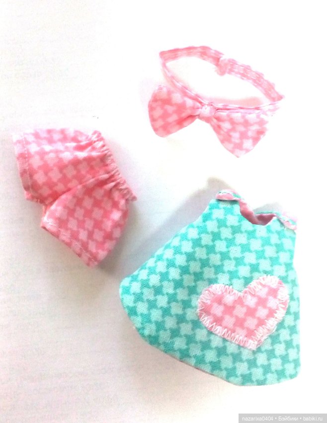 Летний комплект на малышку Эви (фото 5)