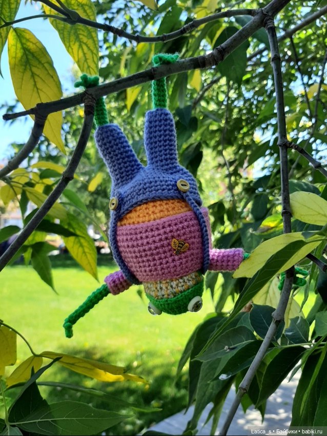 Лягух Кейко — Вязаные игрушки и амигуруми: крючком (фото 9)