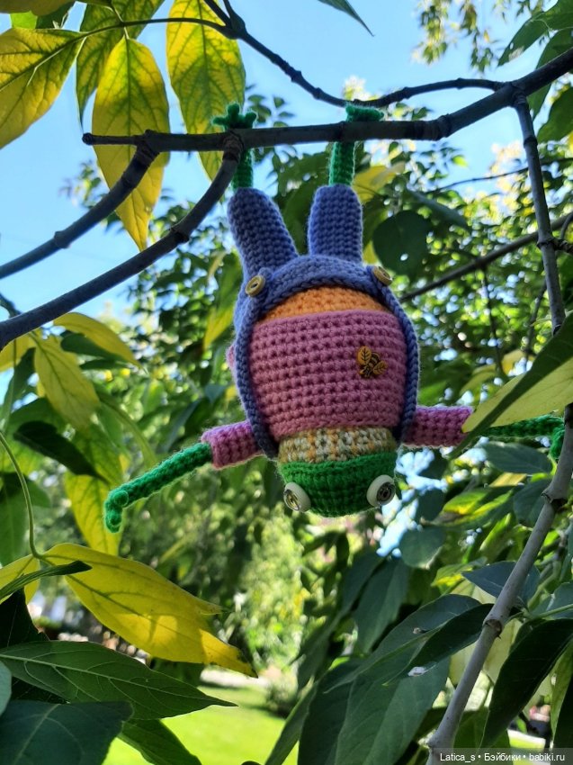 Лягух Кейко — Вязаные игрушки и амигуруми: крючком (фото 3)