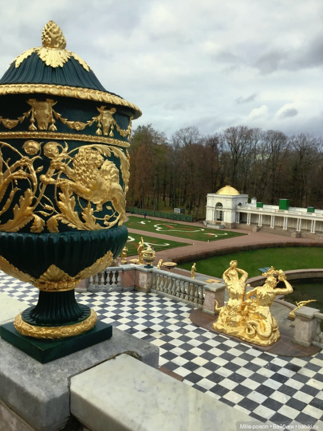 Осенний Петергоф — Туризм и путешествия: фотоотчеты из поездок