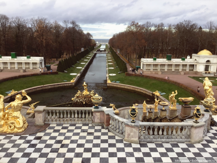 Осенний Петергоф — Туризм и путешествия: фотоотчеты из поездок