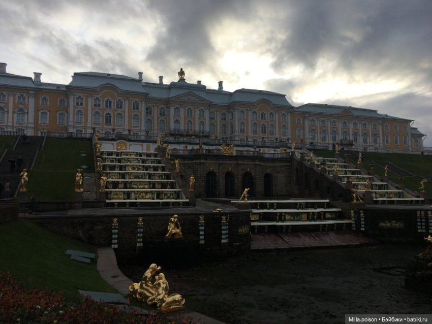 Осенний Петергоф — Туризм и путешествия: фотоотчеты из поездок