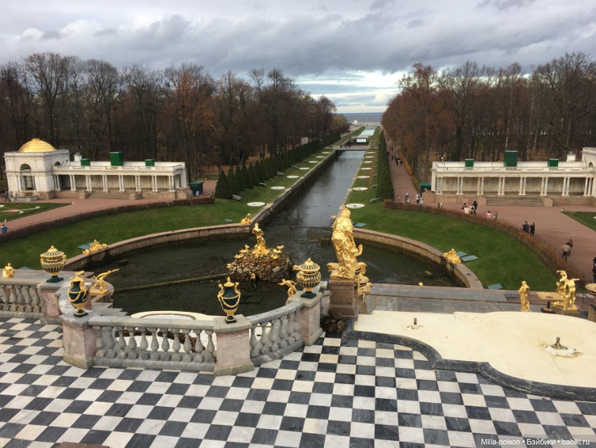 Осенний Петергоф — Туризм и путешествия: фотоотчеты из поездок