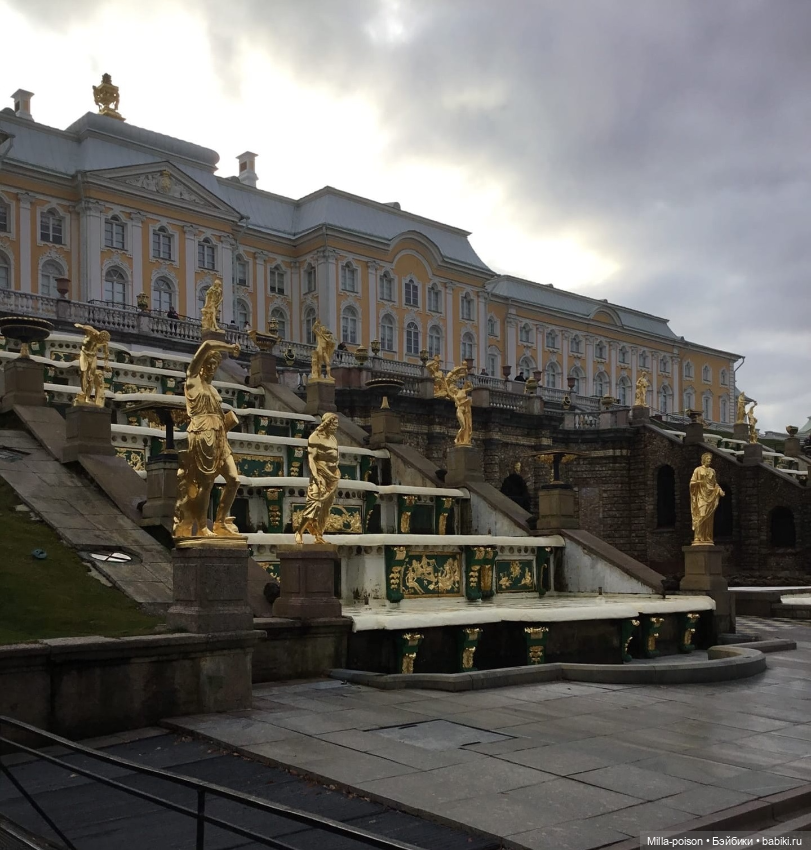 Осенний Петергоф — Туризм и путешествия: фотоотчеты из поездок