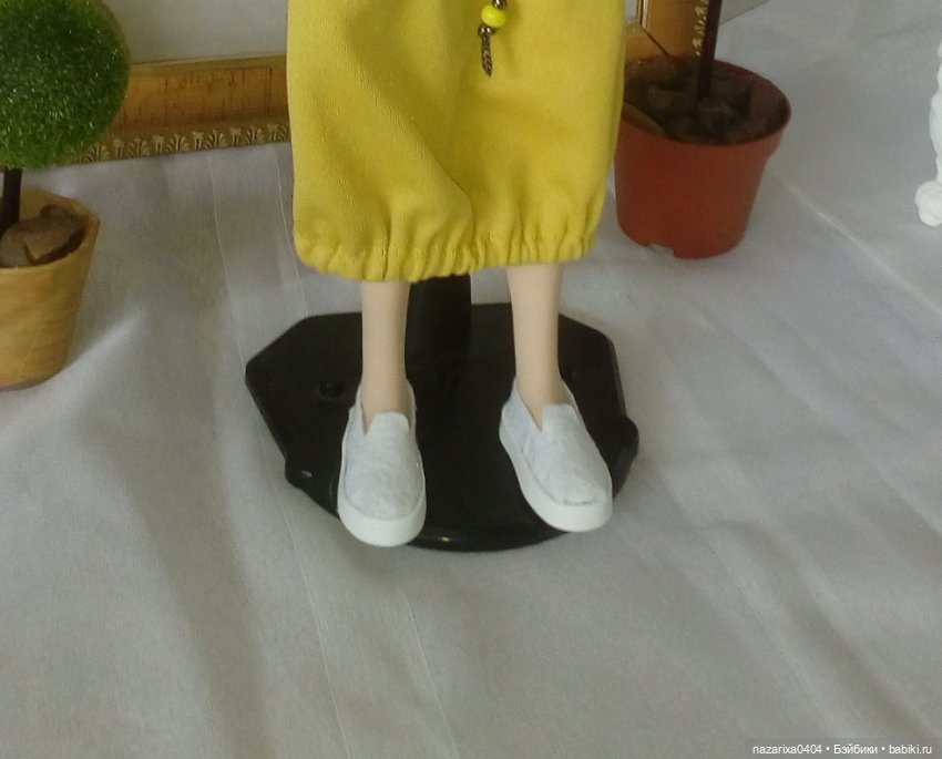 Слипоны для бесшовной стопы Phicen длиной 4.5 см (выкройка)