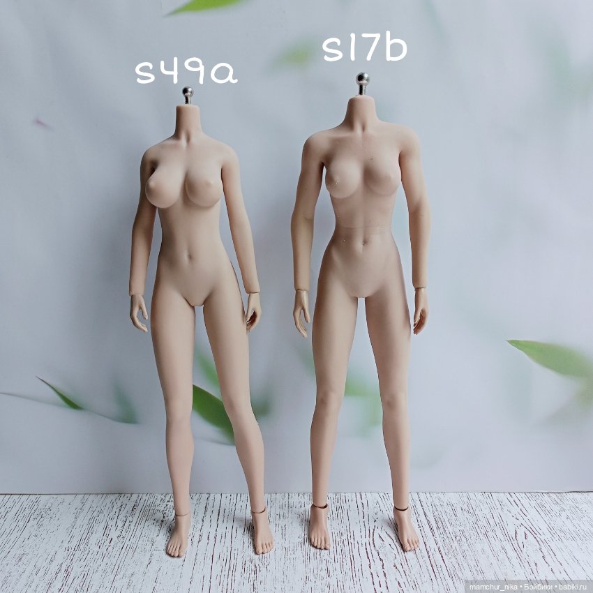 Сравнение тел Phicen s17b и s49a