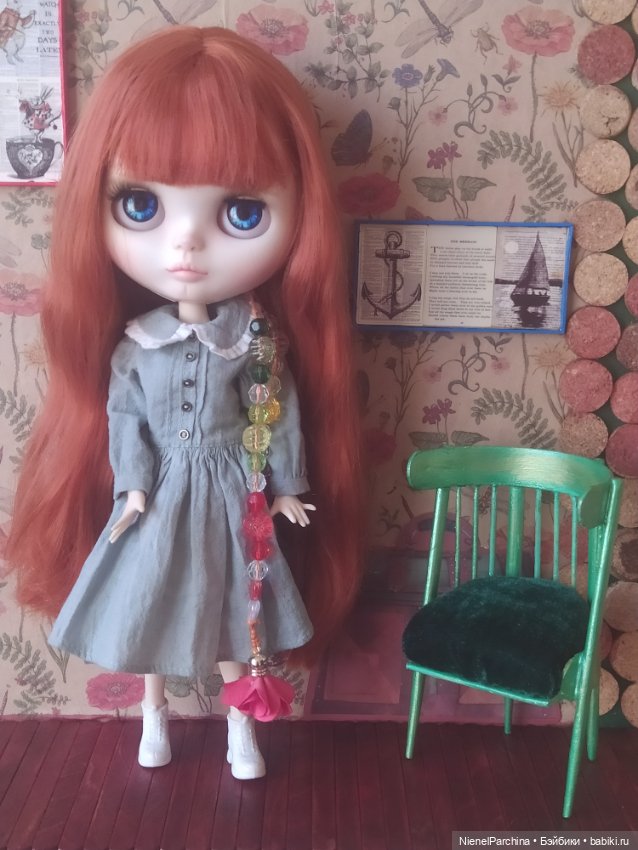 Ещё один фон+коллажи — Кукольная миниатюра своими руками: еда