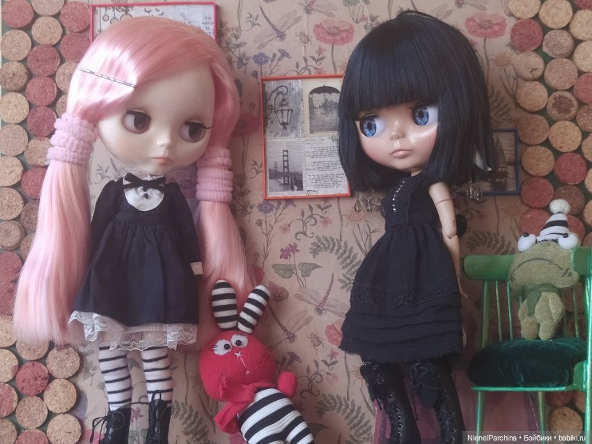 Ещё один фон+коллажи — Кукольная миниатюра своими руками: еда