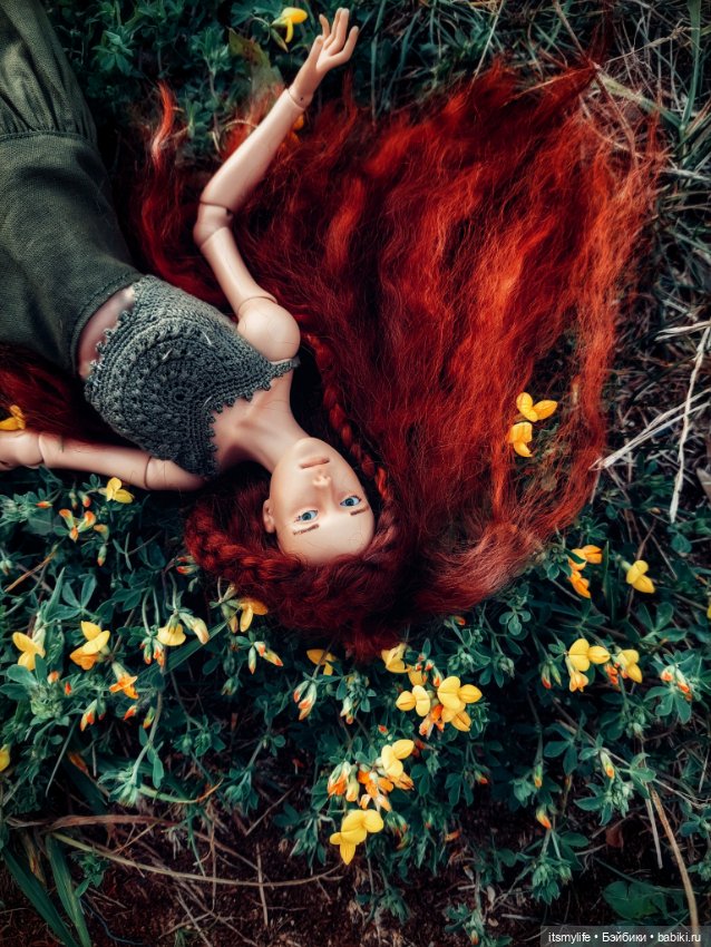 Хелависа собирает травы (автор куколки Ольга Рейнгард) (фото 8)