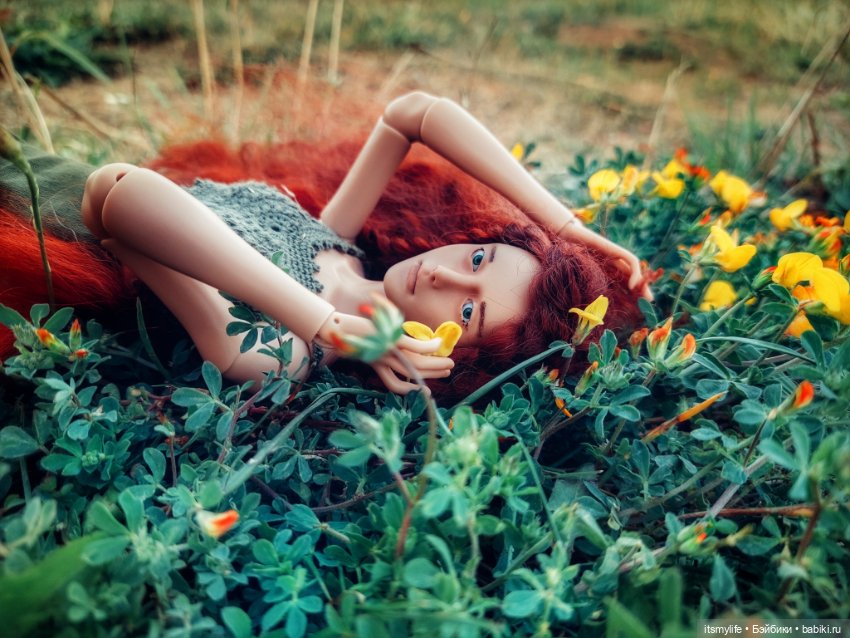 Хелависа собирает травы (автор куколки Ольга Рейнгард) (фото 10)