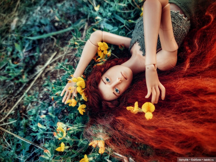 Хелависа собирает травы (автор куколки Ольга Рейнгард) (фото 9)