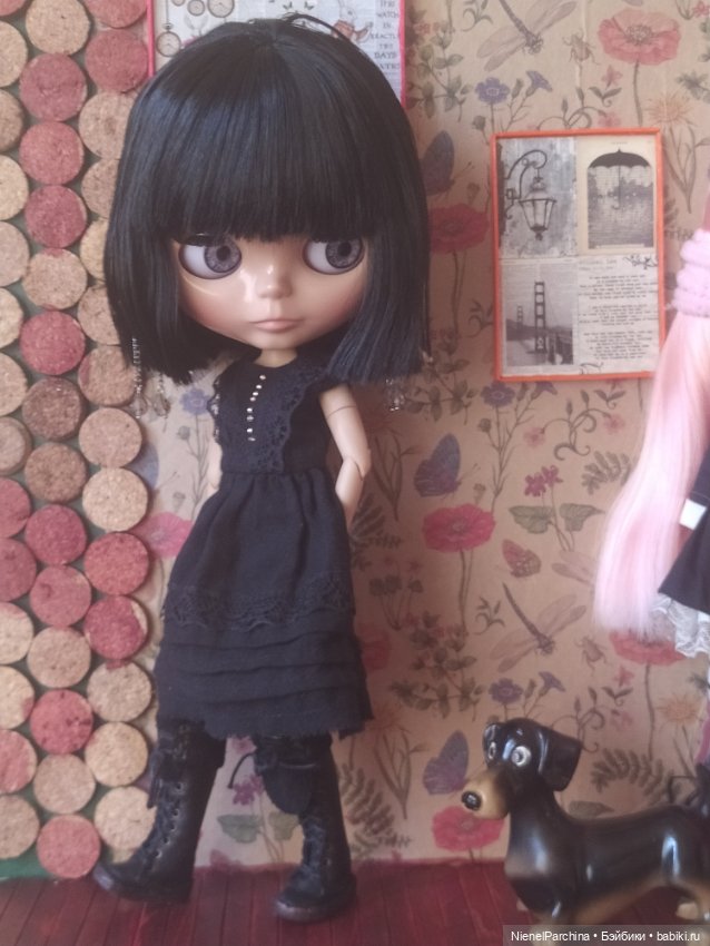 Ещё один фон+коллажи — Кукольная миниатюра своими руками: еда