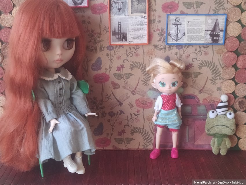 Ещё один фон+коллажи — Кукольная миниатюра своими руками: еда (фото 4)