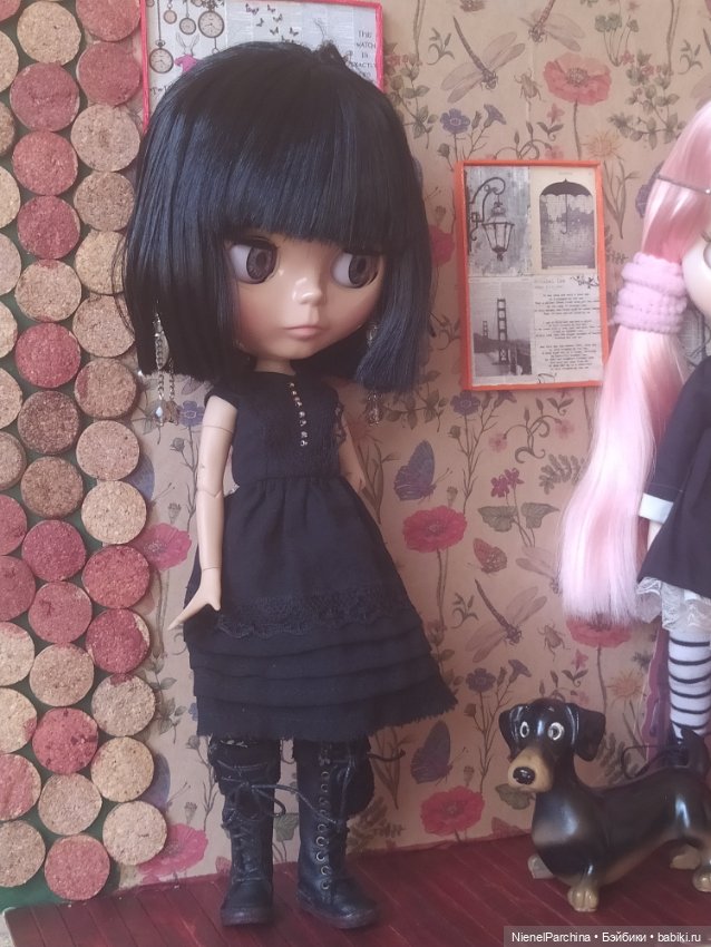 Ещё один фон+коллажи — Кукольная миниатюра своими руками: еда