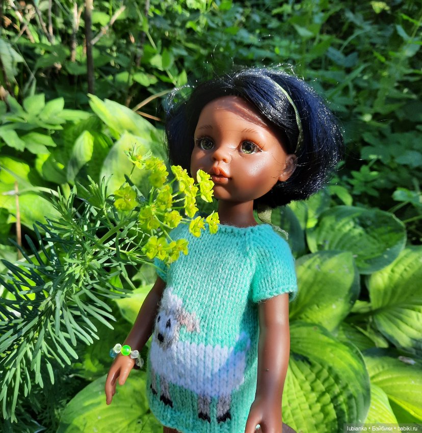 Теперь немного зелени — Куклы Paola Reina (Паола Рейна): новинки