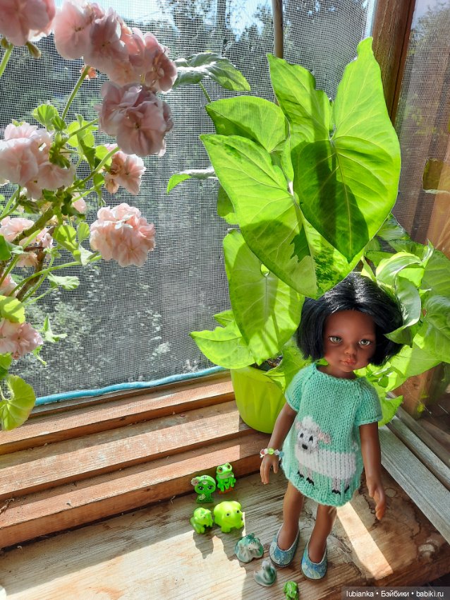 Теперь немного зелени — Куклы Paola Reina (Паола Рейна): новинки