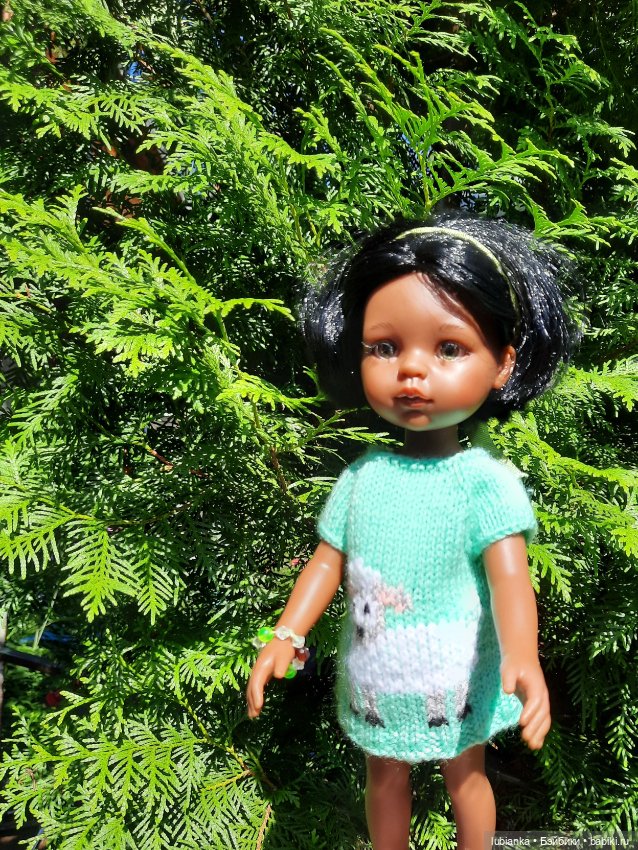 Теперь немного зелени — Куклы Paola Reina (Паола Рейна): новинки (фото 9)