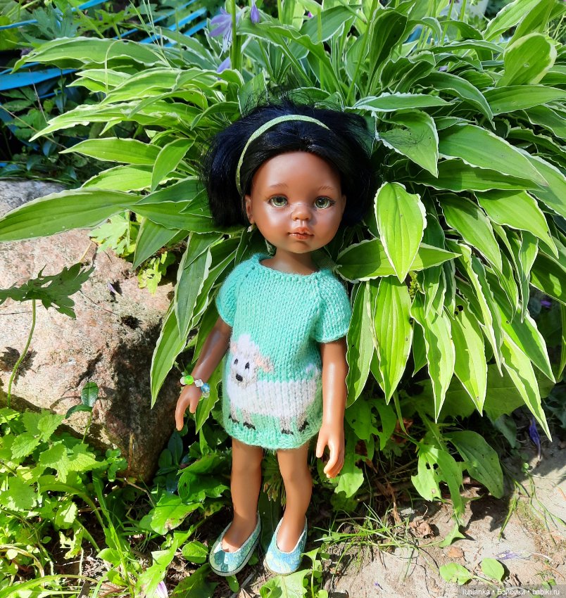 Теперь немного зелени — Куклы Paola Reina (Паола Рейна): новинки