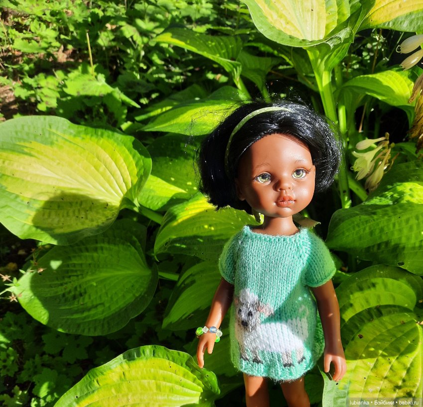 Теперь немного зелени — Куклы Paola Reina (Паола Рейна): новинки