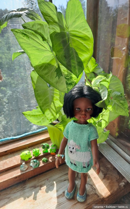 Теперь немного зелени — Куклы Paola Reina (Паола Рейна): новинки