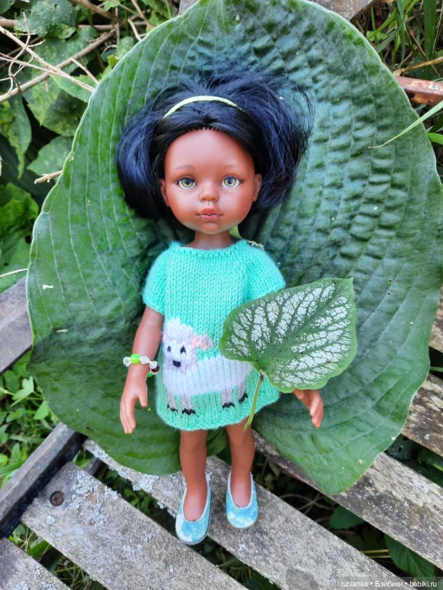 Теперь немного зелени — Куклы Paola Reina (Паола Рейна): новинки (фото 10)