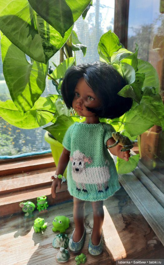 Теперь немного зелени — Куклы Paola Reina (Паола Рейна): новинки