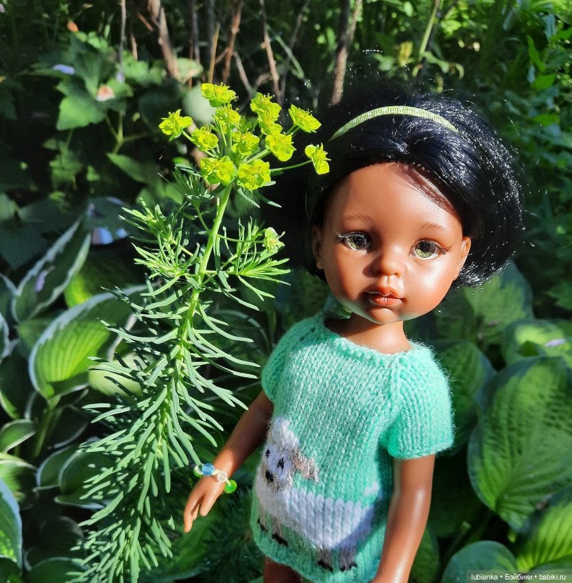 Теперь немного зелени — Куклы Paola Reina (Паола Рейна): новинки