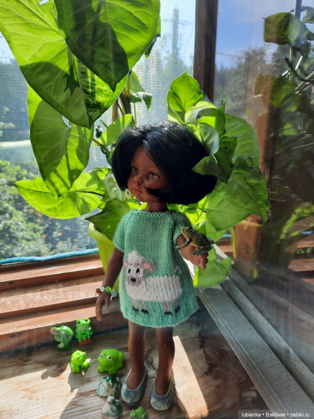 Теперь немного зелени — Куклы Paola Reina (Паола Рейна): новинки