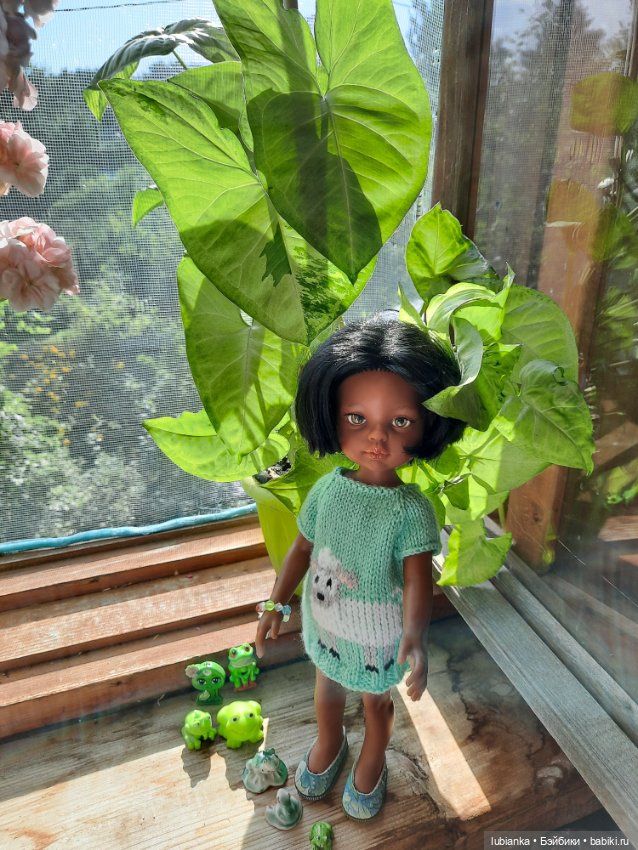 Теперь немного зелени — Куклы Paola Reina (Паола Рейна): новинки
