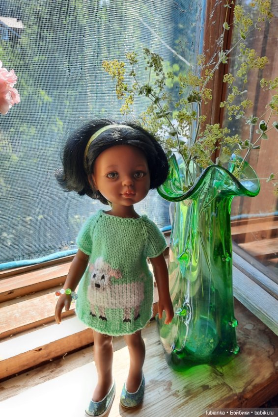 Теперь немного зелени — Куклы Paola Reina (Паола Рейна): новинки