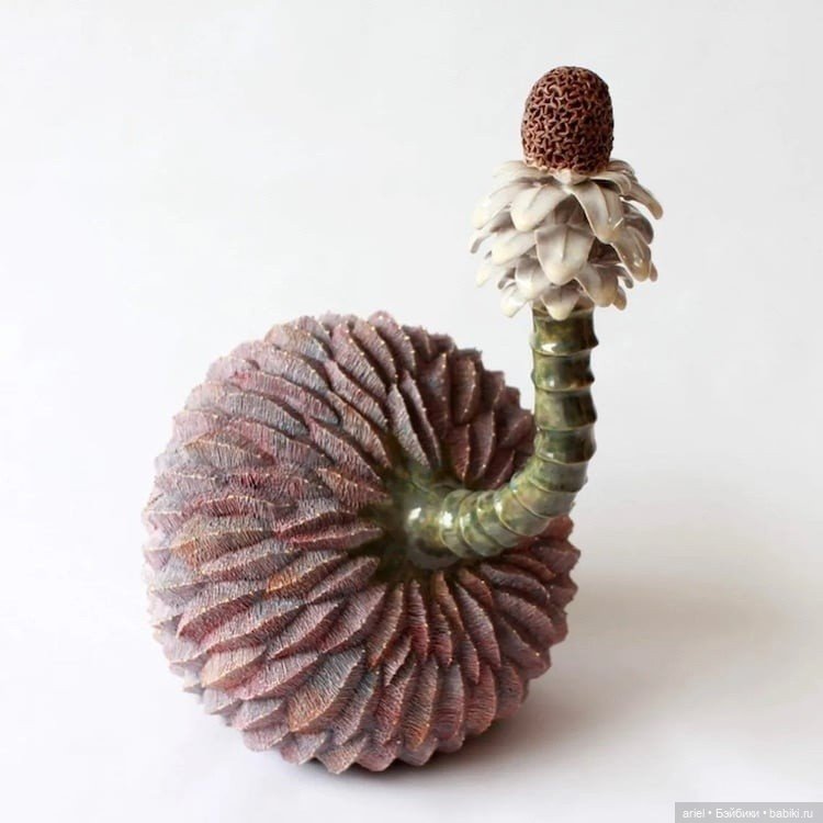 Очаровательные «инопланетные» растения от японской керамистки Каори Курихара (Kaori Kurihara) (фото 5)