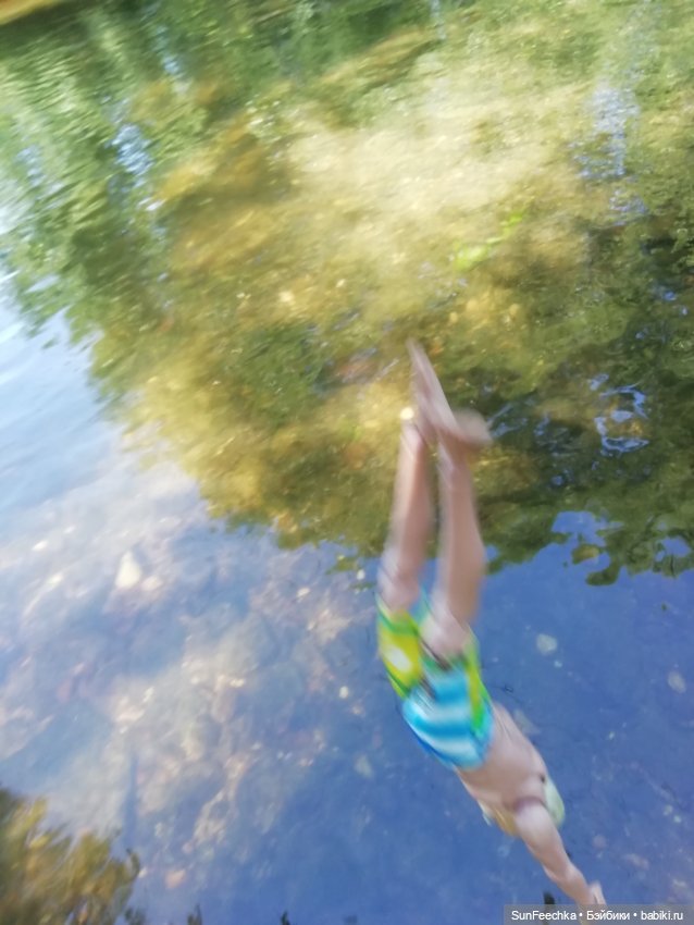 Матвей Сергеевич, ПинкЛау и Бэбита на речке (фото 6)