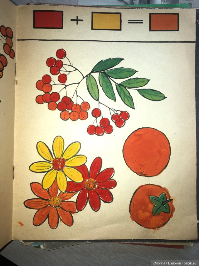 Альбомы для раскрашивания 80-х годов