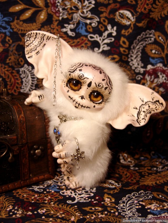 Могвай — Игрушки в смешанной технике (мех и глина): Арт (фото 8)